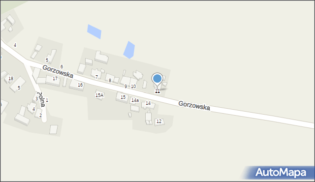 Nowogródek Pomorski, Gorzowska, 11, mapa Nowogródek Pomorski