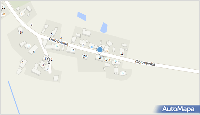 Nowogródek Pomorski, Gorzowska, 15, mapa Nowogródek Pomorski