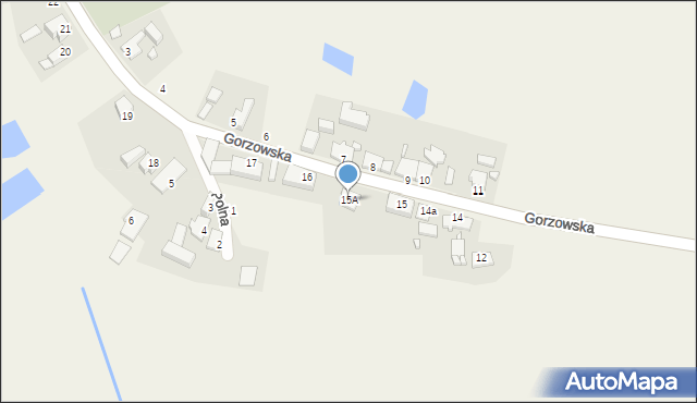 Nowogródek Pomorski, Gorzowska, 15A, mapa Nowogródek Pomorski