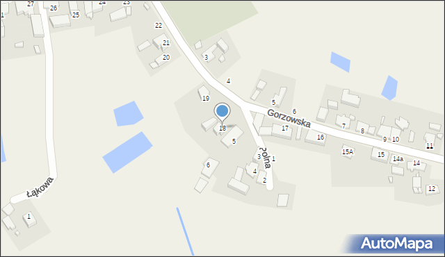 Nowogródek Pomorski, Gorzowska, 18, mapa Nowogródek Pomorski