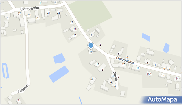 Nowogródek Pomorski, Gorzowska, 19, mapa Nowogródek Pomorski