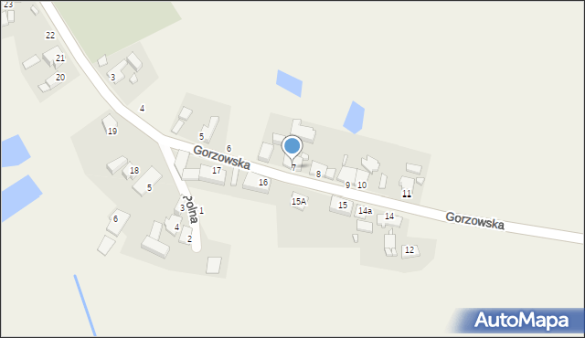 Nowogródek Pomorski, Gorzowska, 7, mapa Nowogródek Pomorski