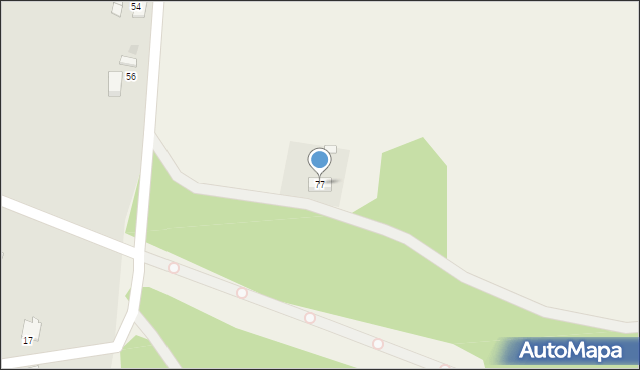 Nowy Klincz, Gościnna, 77, mapa Nowy Klincz