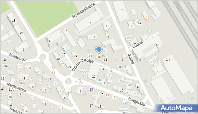 Otwock, Górna, 3C, mapa Otwock