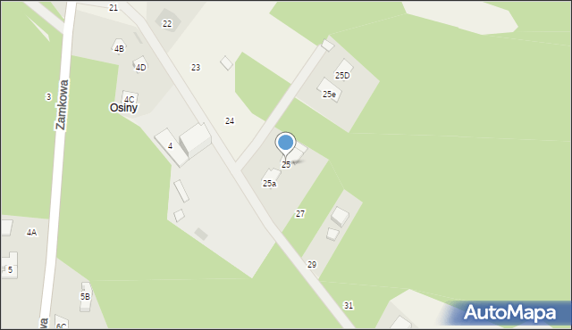 Otwock Wielki, Górna, 25, mapa Otwock Wielki