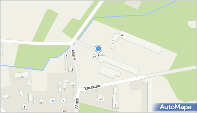 Pęclin, Gościniec, 2, mapa Pęclin