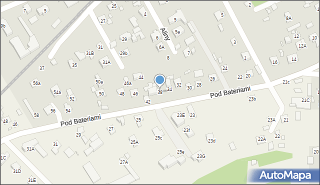 Piaseczno, Gołkowska, 38, mapa Piaseczno