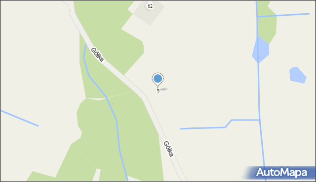 Piastowice, Gółka, 5, mapa Piastowice