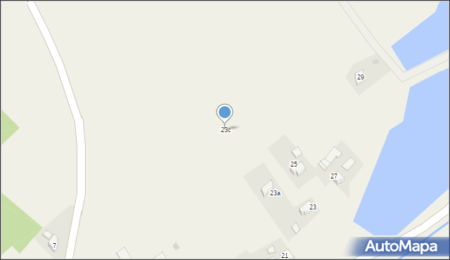 Pielgrzymowice, Golasowicka, 23c, mapa Pielgrzymowice