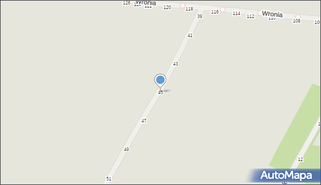 Piotrków Trybunalski, Górnicza, 45, mapa Piotrków Trybunalski