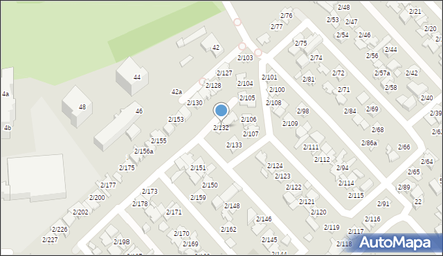 Poznań, Górnicza, 2/132, mapa Poznania