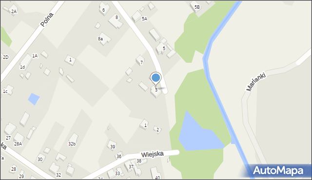 Preczów, Górna, 3, mapa Preczów