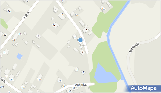 Preczów, Górna, 4, mapa Preczów