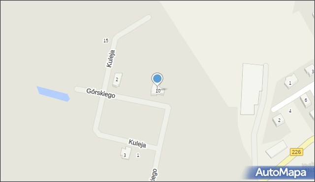 Pruszcz Gdański, Górskiego Kazimierza, 10, mapa Pruszcz Gdański