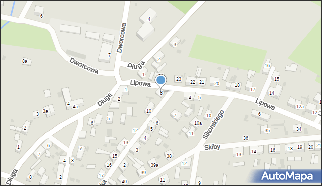 Przemków, Górska, 8, mapa Przemków