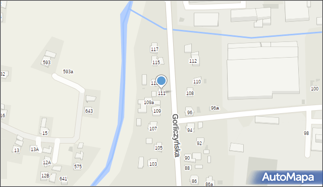 Przeworsk, Gorliczyńska, 111, mapa Przeworsk