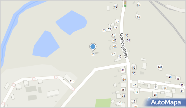 Przeworsk, Gorliczyńska, 65, mapa Przeworsk