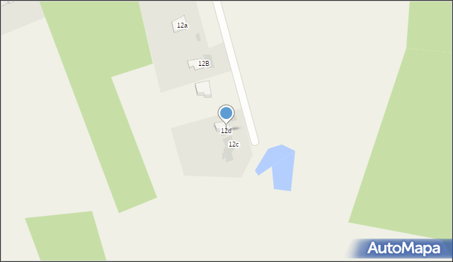 Przybiernów, Golczewska, 12d, mapa Przybiernów