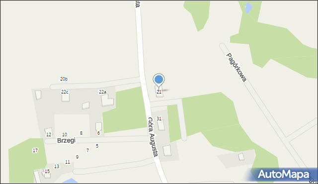Przyjaźń, Góra Augusta, 21, mapa Przyjaźń