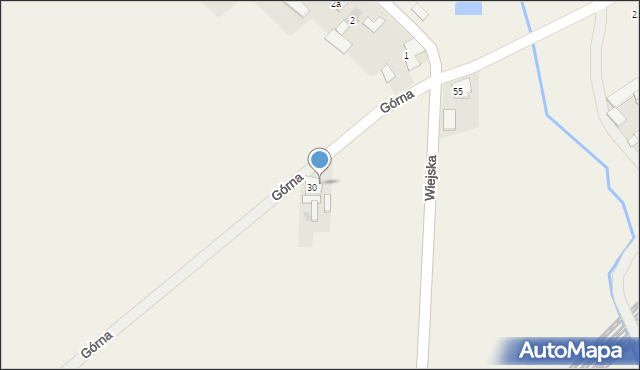 Raduń, Górna, 9, mapa Raduń