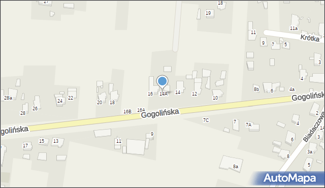 Rożniątów, Gogolińska, 14A, mapa Rożniątów