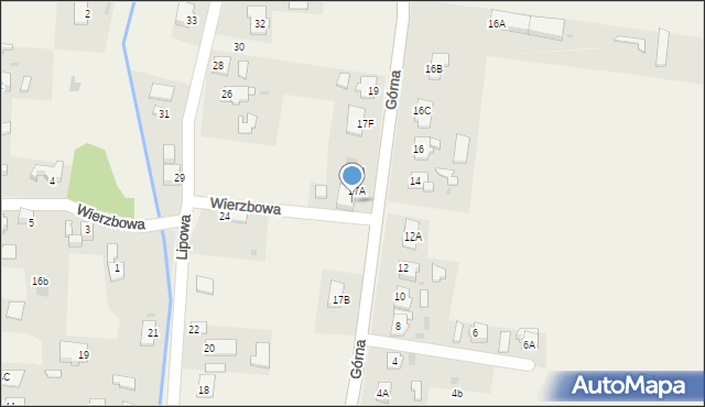 Rudziniec, Górna, 17C, mapa Rudziniec