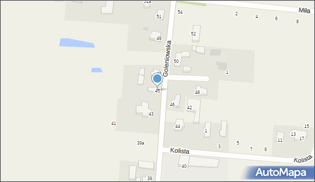 Rurzyca, Goleniowska, 45, mapa Rurzyca