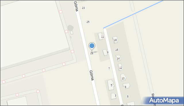 Rusiec, Górna, 29, mapa Rusiec