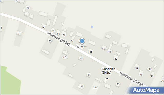 Skiby, Gościniec (Skiby), 60, mapa Skiby