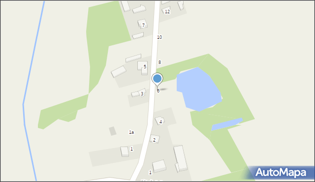 Słomków, Gościniec, 6, mapa Słomków