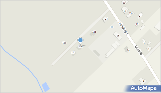 Sokołów Podlaski, Górskiego Ludwika, 14e, mapa Sokołów Podlaski