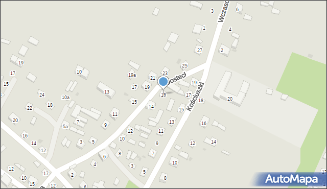 Solec nad Wisłą, Gostecka, 16, mapa Solec nad Wisłą