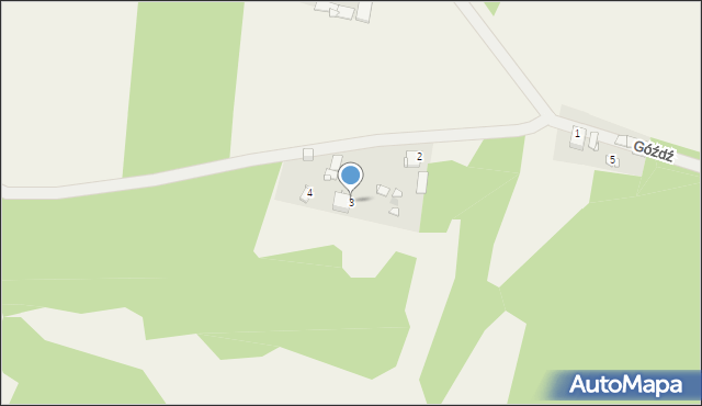 Sołtysy, Góźdź, 3, mapa Sołtysy