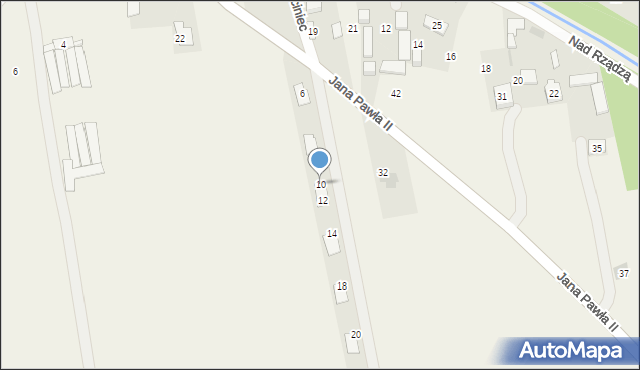 Stary Kraszew, Gościniec, 10, mapa Stary Kraszew