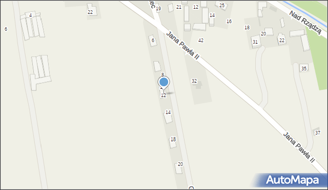 Stary Kraszew, Gościniec, 12, mapa Stary Kraszew