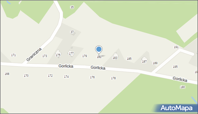 Staszkówka, Gorlicka, 181, mapa Staszkówka