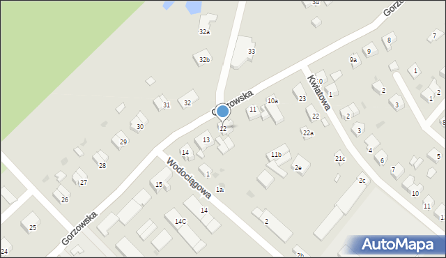 Strzelce Krajeńskie, Gorzowska, 12, mapa Strzelce Krajeńskie