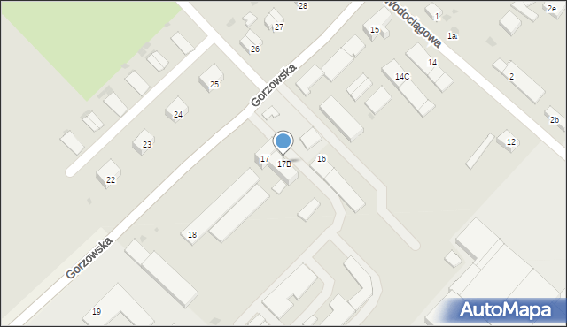 Strzelce Krajeńskie, Gorzowska, 17B, mapa Strzelce Krajeńskie