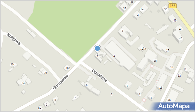 Strzelce Krajeńskie, Gorzowska, 5, mapa Strzelce Krajeńskie