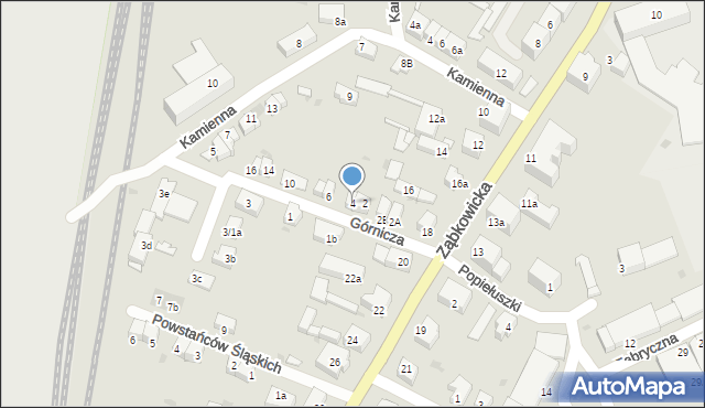 Strzelin, Górnicza, 4, mapa Strzelin