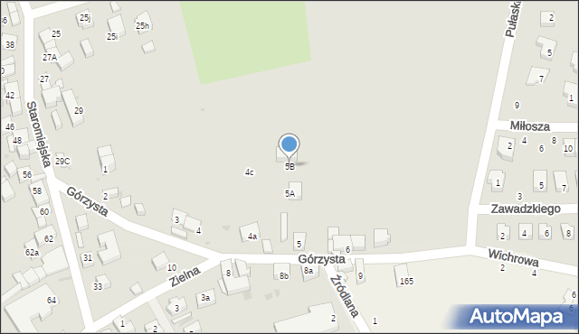 Strzelin, Górzysta, 5B, mapa Strzelin