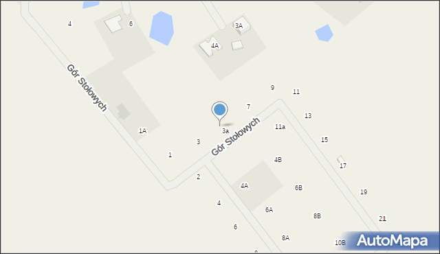 Sucha Huta, Gór Stołowych, 5, mapa Sucha Huta