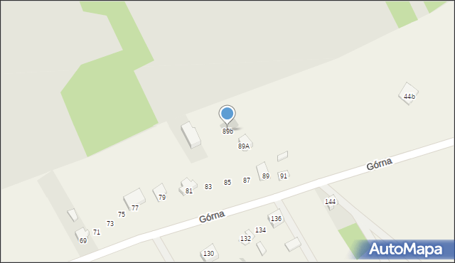 Sulbiny, Górna, 89b, mapa Sulbiny