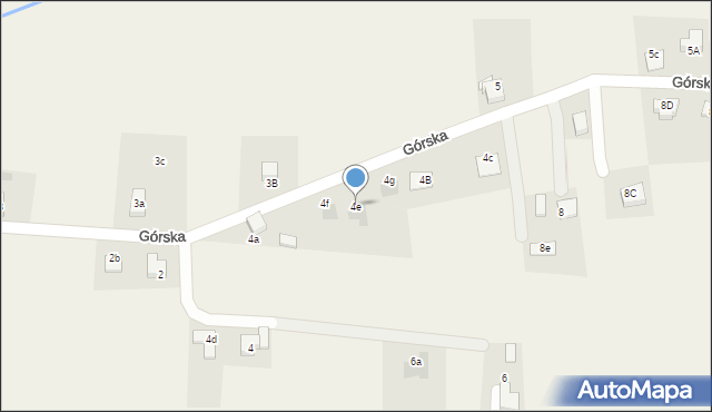 Szczerbice, Górska, 4e, mapa Szczerbice