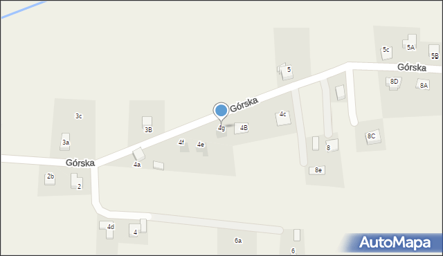 Szczerbice, Górska, 4g, mapa Szczerbice
