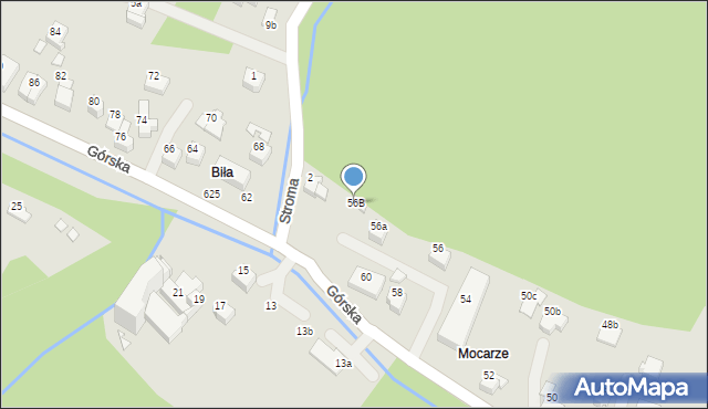 Szczyrk, Górska, 56B, mapa Szczyrk