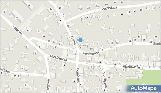 Tuliszków, Górna, 2, mapa Tuliszków