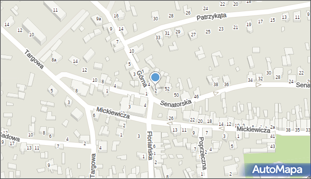 Tuliszków, Górna, 2a, mapa Tuliszków