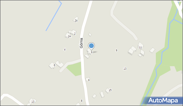 Ustroń, Górna, 7, mapa Ustroń