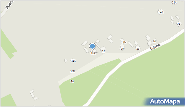 Wąchock, Górna, 32A, mapa Wąchock